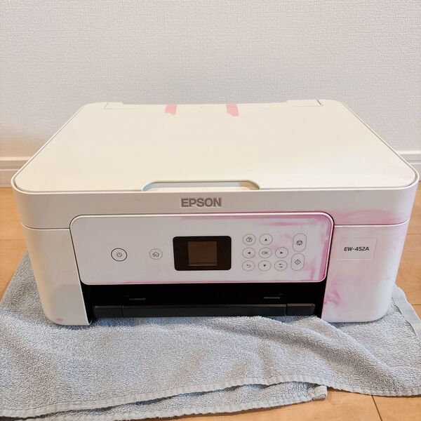 【ジャンク品】EPSON EW-452A カラリオ コピー機 ホワイト エプソン プリンター 複合機 カラリオ