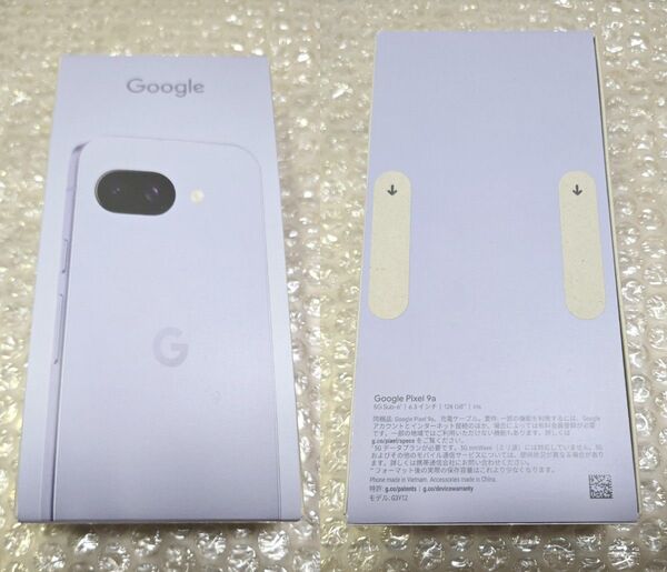 新品未開封 Google Pixel9a 128GB アイリス 公式SIMフリー