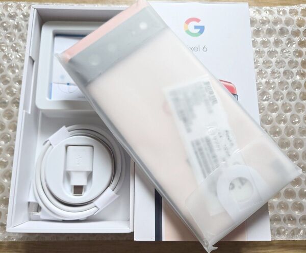 新品 Google Pixel6 128GB コーラル SIMフリー フルセット