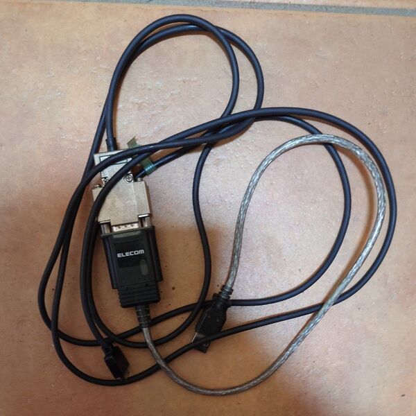 ELECOM USB PC to Serial Cable UC-SGT1