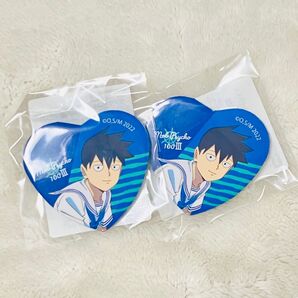 オンラインくじ 特典 ハート缶バッジ