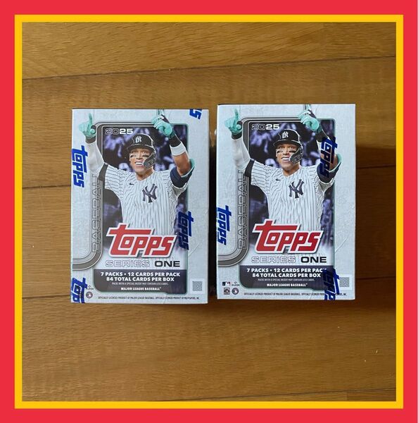 『在庫残6』MLB 2025 TOPPS SERIES ONE 2Boxセット