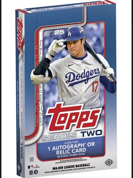 2025 Topps Baseball Series 2 - Hobby Sealed Case 1Box 大谷翔平 MLB