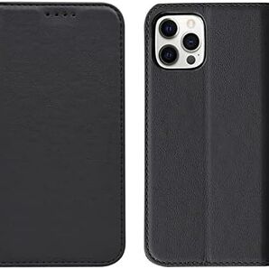 HanaRo iPhone12/12Pro ブラック アイフォン ケース