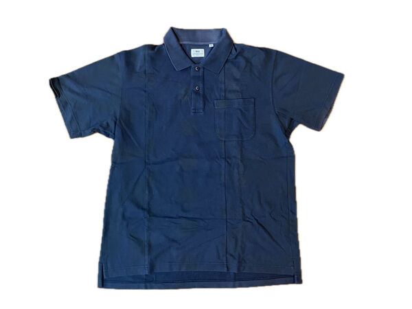 Uniqlo × Engineered Garments ユニクロ エンジニアードガーメンツ コラボ ポロシャツ 柄 ネイビー