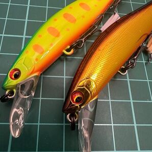 NO.6141 ダイワ ワイズミノー 桜鱒スペシャル 九零FS 未使用品1点 中古品1点 2点セット
