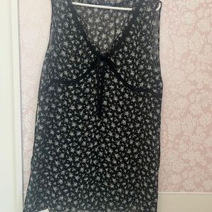 チュニック 5L 花柄