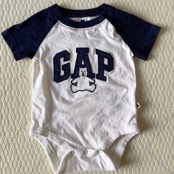 GAP ギャップ ロンパース ロゴ 0〜3M 60cm 男の子