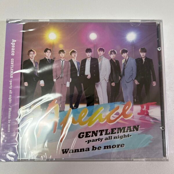 Apeace/GENTLEMAN −party all night−|Wanna be more 初回限定盤