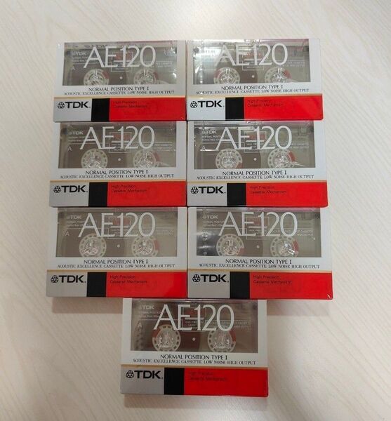 【新品未開封品】 TDK AE 120 カセットテープ