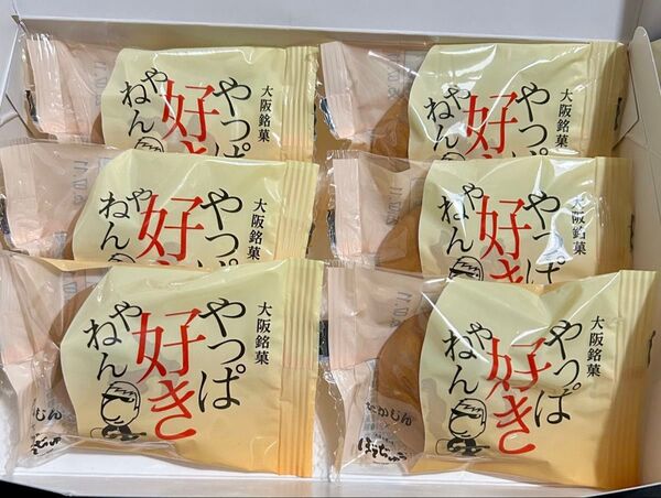 やっぱ好きやねん 大阪 ミルクまんじゅう 大阪製菓 ぼてぢゅう、たかじんコラボ 6個入り 人気焼菓子