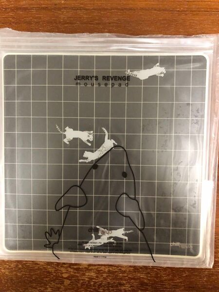 【新品未使用未開封】グローバルフォルムコンクリート マウスパッド JERRY'S REVENGE CISTA00202 猫ネコねこ