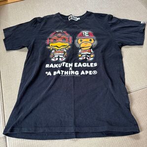 A BATHING APE × 楽天イーグルスBABY MILO tee
