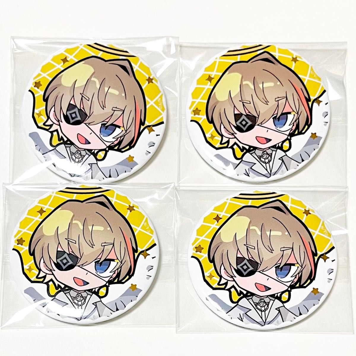 風楽奏斗 ジューンブライド 缶バッジ 40点セット VOLTACTION Pajama Party ランダム箔押し缶バッジ 風楽奏斗