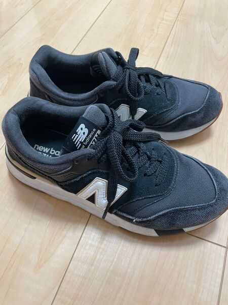 New Balance スニーカー 23cm ブラック