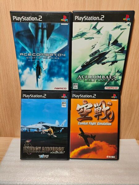 【PS2 ソフト】空戦 ACE COMBAT 4 5 エナジーエアーフォース
