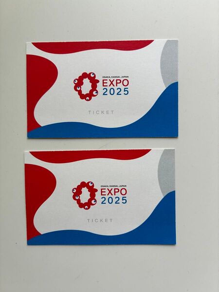 大阪・関西万博 EXPO 2025 チケット 大人 一日券 2枚