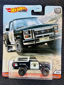 Hot Wheels ホットウィール '85 FORD BRONCO フォード ブロンコ　CAR CULTURE