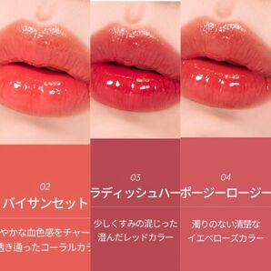 リップカラーセット バイサンセット・ラディッシュハーパー・イエベローズ