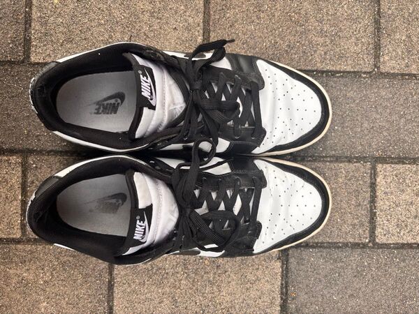 NIKE Dunk Low ブラック/ホワイト パンダダンク 28cm