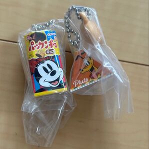 ディズニー パックンチョ ミニチュア ガチャ ミニー プルート セット 新品 disney minnie pluto ガチャガチャ