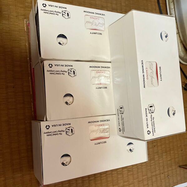 新品 アリストクラット カジノトランプ 12個セット×4箱 青&赤