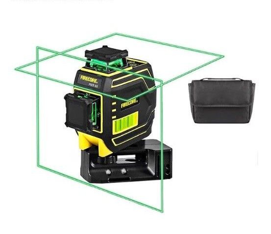 【45%off】 レーザー墨出し器 3x360°フルライングリーンレーザー水平器 F94T-XG フルライン照射モデル 水準器