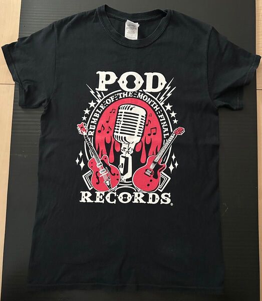 【限定品】PIZZA OF DEATH 豹柄ロゴ Tシャツ ken yokoyama Hi-STANDARD Sサイズ