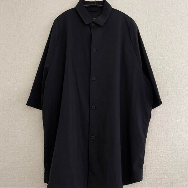 XL 4 TEATORA DR テアトラ 半袖シャツ ディープネイビー 紺 前開
