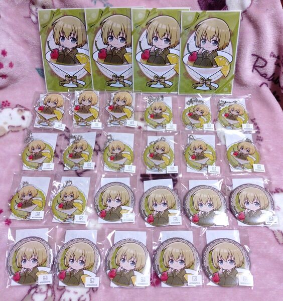 進撃の巨人 まるくじ ちゃぽんっ アルミン まとめ売り ブロマイド付き