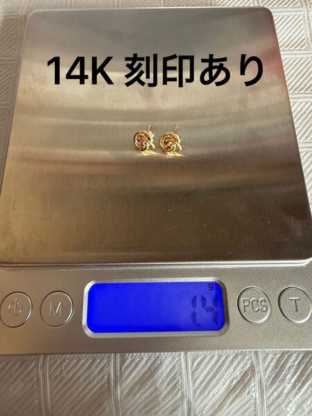 14K 刻印あり ピアス