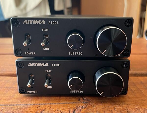 AIYIMA A1001 デジタルアンプ モノラルアンプ サブウーファーアンプ 2台セット