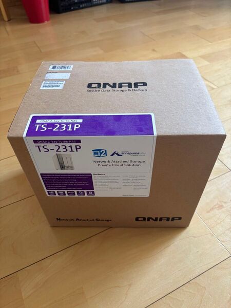QNAP TS-231P(2ベイNAS)週末値下げ