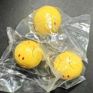 ならぶんです ハロ イエロー 3個 ガンダム ガチャ ガチャガチャ