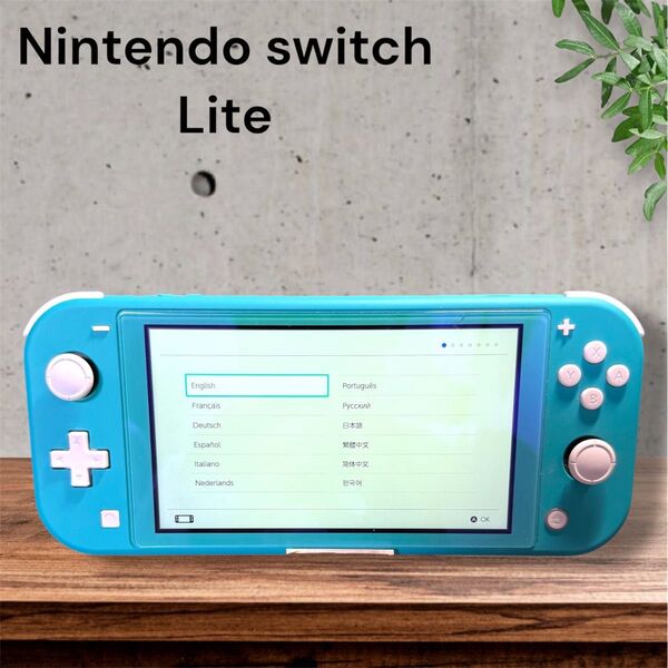 Nintendo Switch Lite ターコイズ 美品