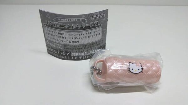ハローキティ キルトペンケース レトロミニチュアチャーム2