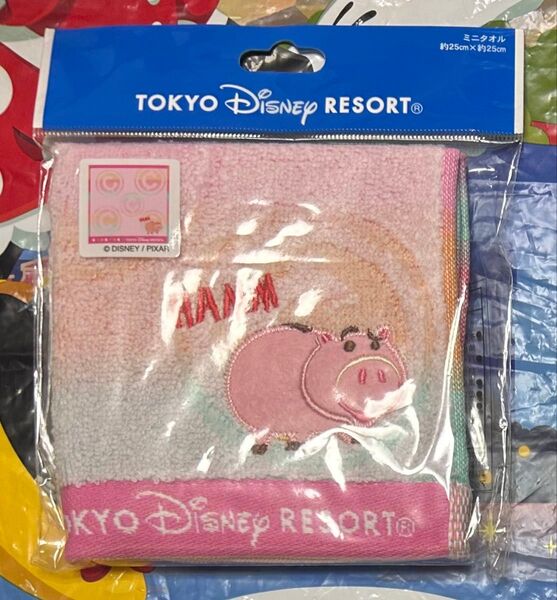 ディズニーリゾート トイストーリーミニタオル ハム