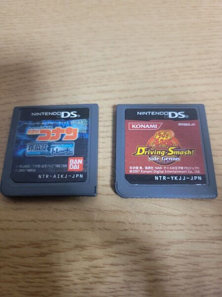 名探偵コナン 探偵力トレーナー DS、テニスの王子様DS ソフトのみ セット