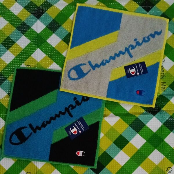 Champion チャンピオン タオルハンカチ 2枚