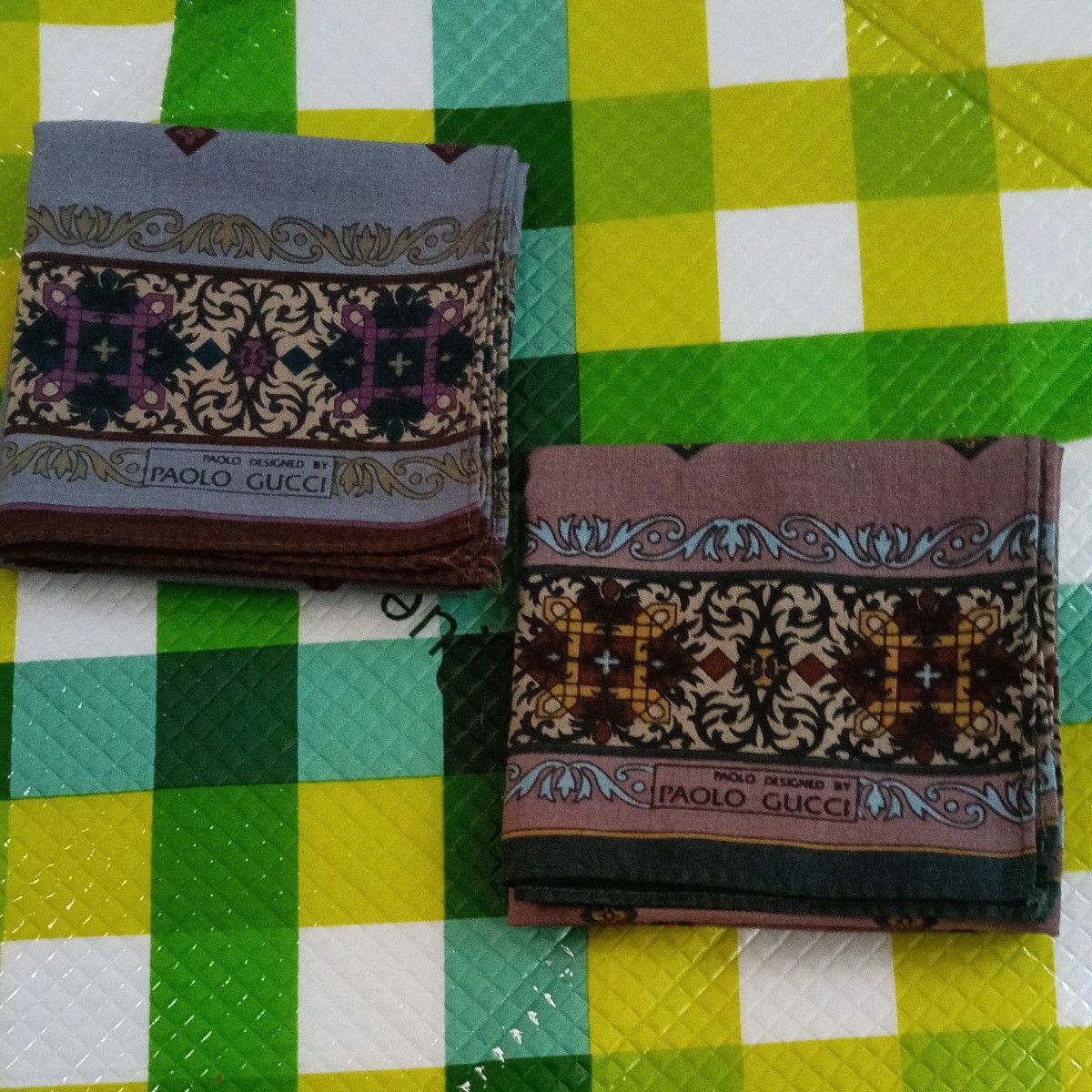 ハンカチ(GUCCI)2枚セット org.jpg
