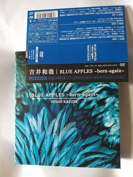【美品・使用感少】吉井和哉 BLUE APPLES ~born-again~ LIVE DVD+CD 完全生産限定版 レア