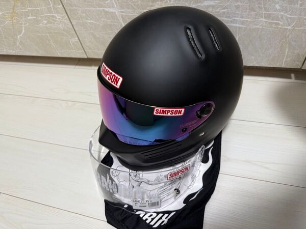 SIMPSON シンプソン Bandit Pro バンディット プロ Matte Black マットブラック 61 XL 新品