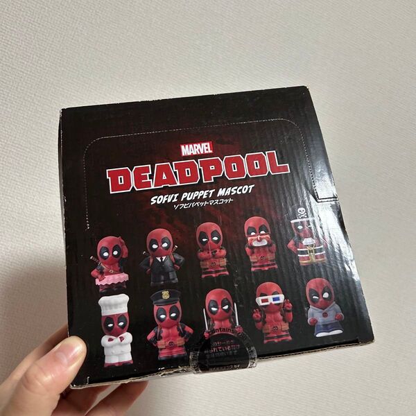 エンスカイ デッドプール ソフビパペットマスコット 10個入り1BOX
