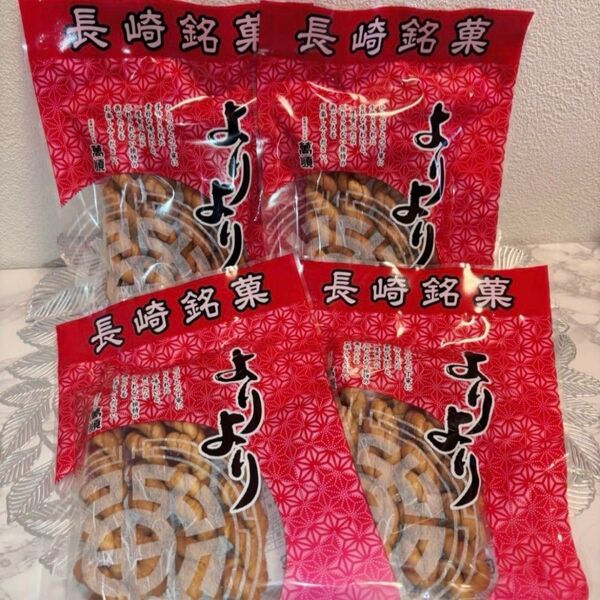 【品薄】長崎 元祖 よりより マファール 麻花兒 まふぁる 4袋セット 萬順