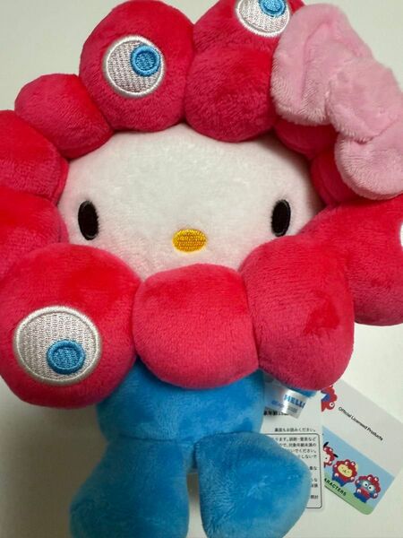 サンリオ ミャクミャク コラボ ハローキティ ぬいぐるみ M 関西万博