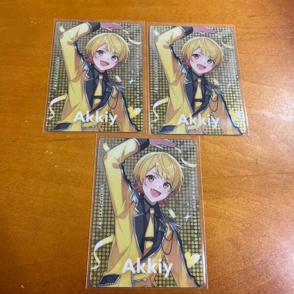 すとふぇす STPR Family Festival!! ランダムカードコレクション AMPTAK×COLORS あっきぃ
