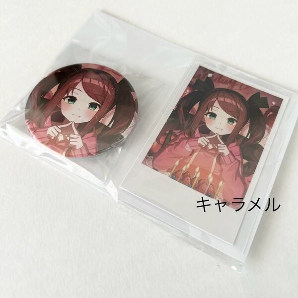 にじさんじ 誕生日グッズ 缶バッジ チェキ風カード 赤羽葉子 2025
