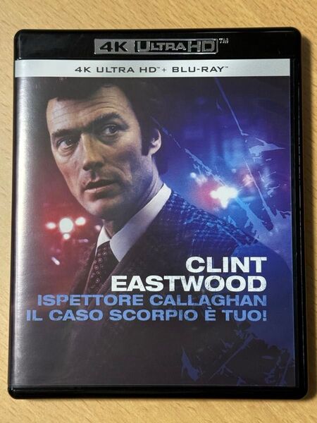 #クリント・イーストウッド ダーティハリ一/DIRTY HARRY 日本語収録4KUHD+Blu-ray 海外先行発売。