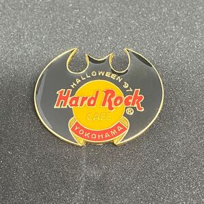 美品★ハードロックカフェ ピンズ ハロウィン 横浜 バットマン ピンバッジ