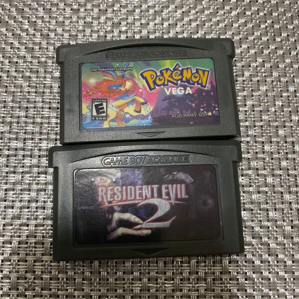 ポケモンベガ、バイオハザード2 GBA
